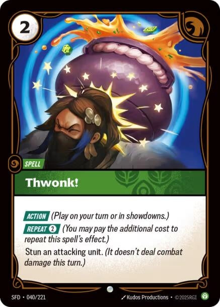 Image for Thwonk! (040/221) - Riftbound: League of Legends Trading Card Game