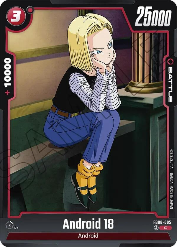 Image for Android 18 (FB08-005) (Saiyan's Pride) - Dragon Ball Super: Fusion World