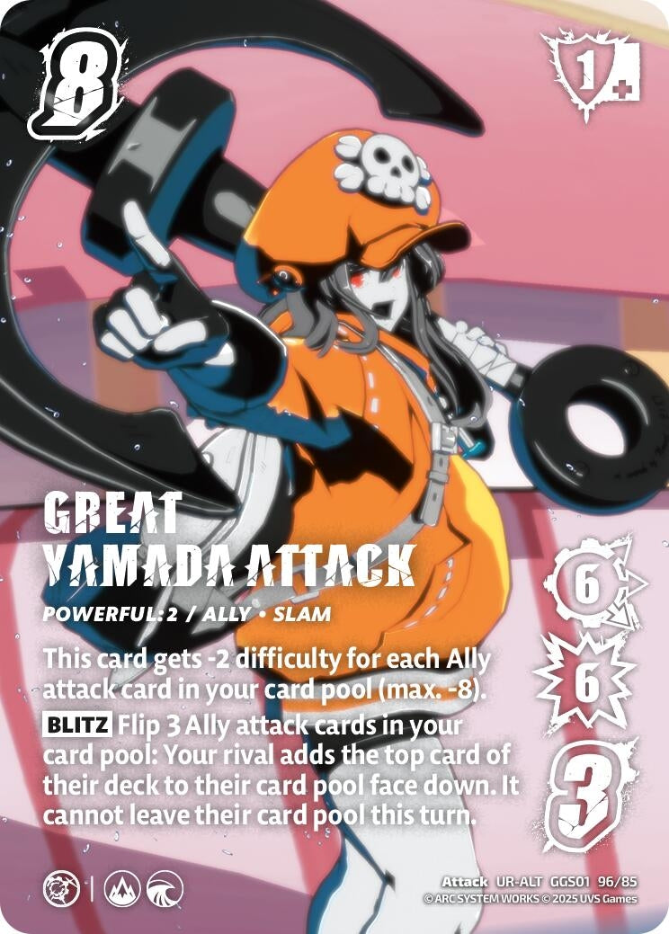 Image for GREAT YAMADA ATTACK (Alternate Art) (GGS01 96/85) - UniVersus