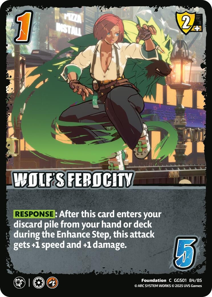 Image for WOLF'S FEROCITY (GGS01 84/85) - UniVersus