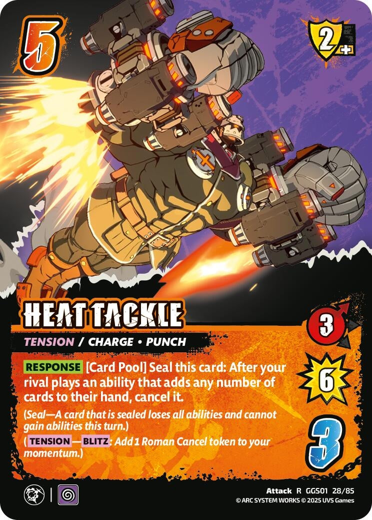 Image for HEAT TACKLE (GGS01 28/85) - UniVersus