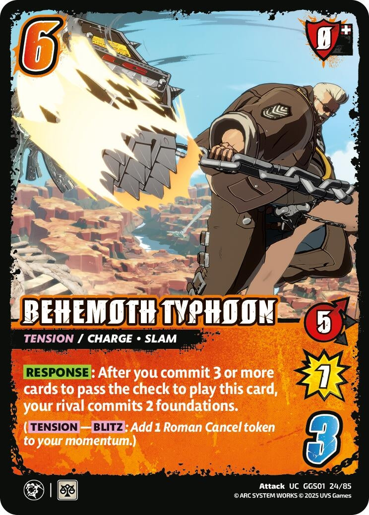 Image for BEHEMOTH TYPHOON (GGS01 24/85) - UniVersus