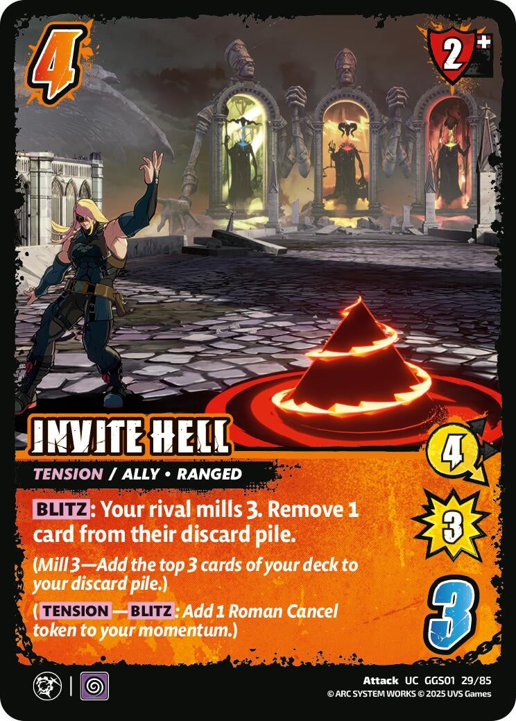 Image for INVITE HELL (GGS01 29/85) - UniVersus