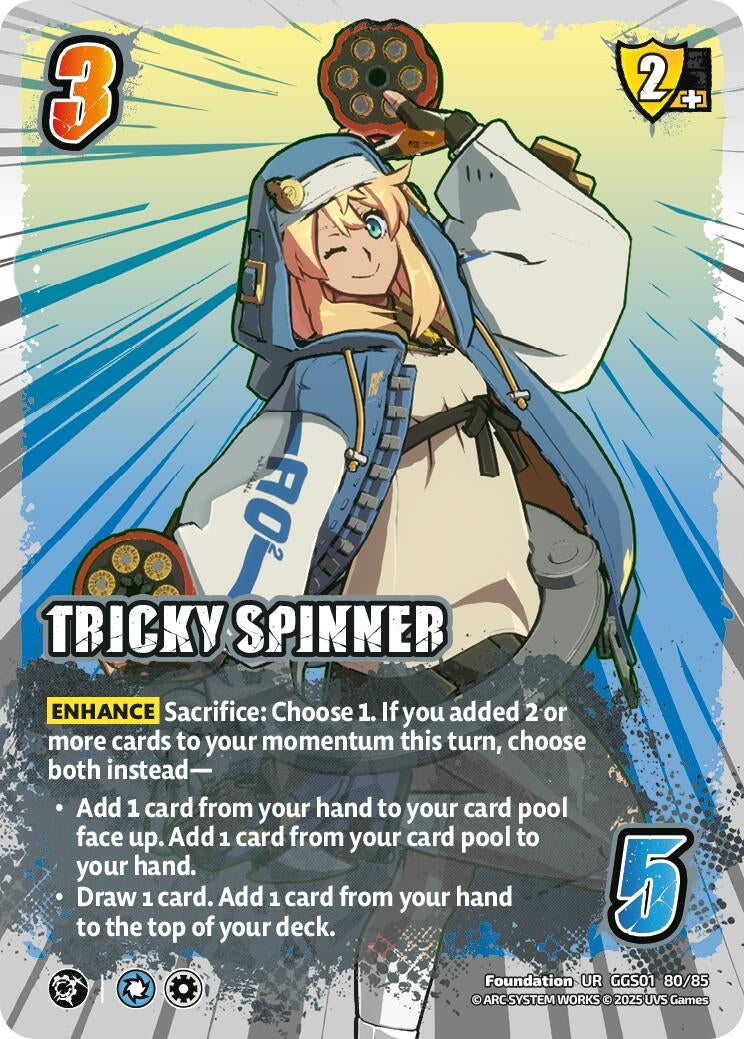Image for TRICKY SPINNER (GGS01 80/85) - UniVersus