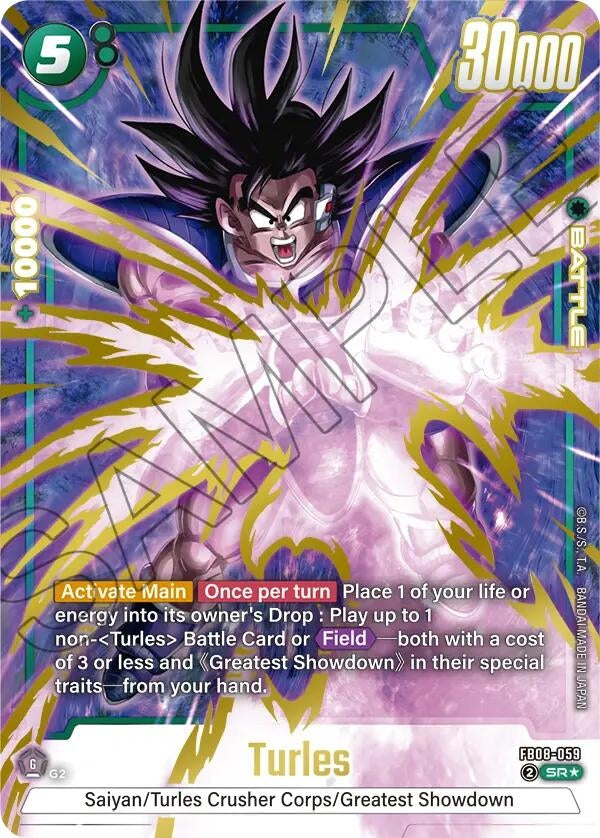 Image for Turles - FB08-059 (Alternate Art) (FB08-059) (Saiyan's Pride) - Dragon Ball Super: Fusion World