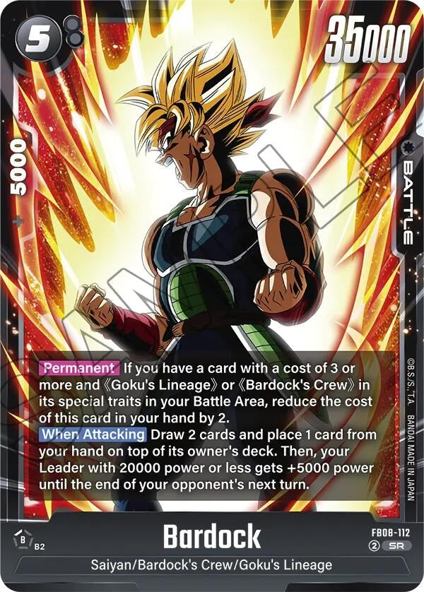 Image for Bardock - FB08-112 (FB08-112) (Saiyan's Pride) - Dragon Ball Super: Fusion World