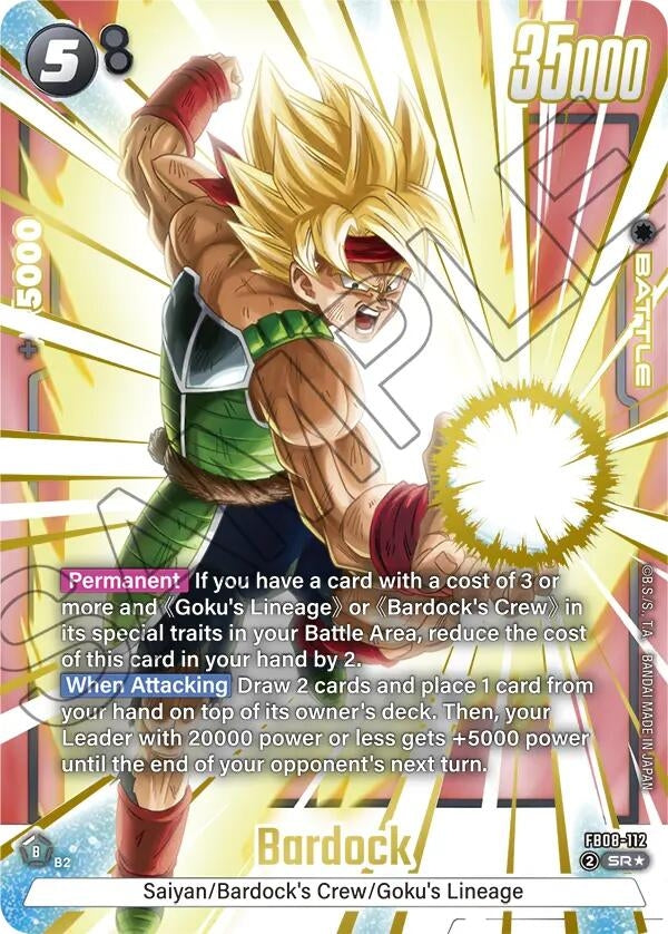 Image for Bardock - FB08-112 (Alternate Art) (FB08-112) (Saiyan's Pride) - Dragon Ball Super: Fusion World