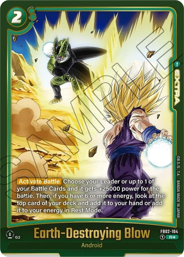 Image for Earth-Destroying Blow (Alternate Art) (FB02-104) (Blazing Aura Alternate Art Reprints) - Dragon Ball Super: Fusion World