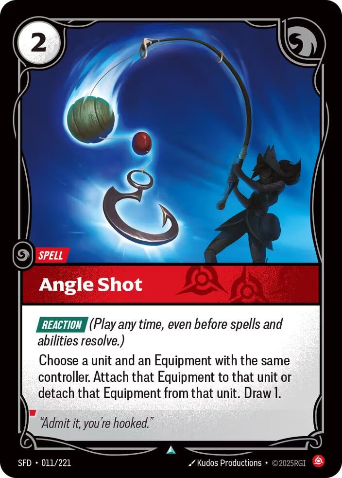 Image for Angle Shot (011/221) - Riftbound: League of Legends Trading Card Game