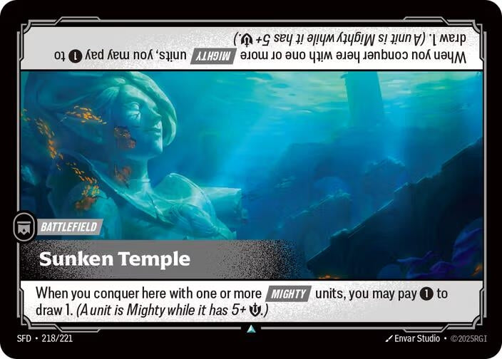 Image for Sunken Temple (218/221) - Riftbound: League of Legends Trading Card Game