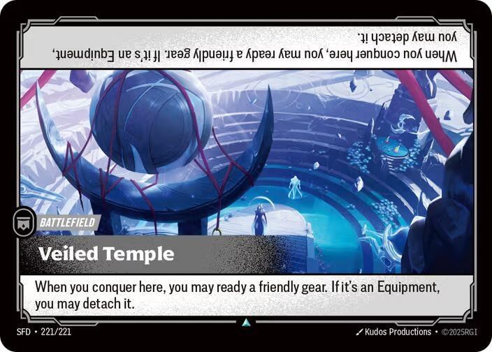 Image for Veiled Temple (221/221) - Riftbound: League of Legends Trading Card Game