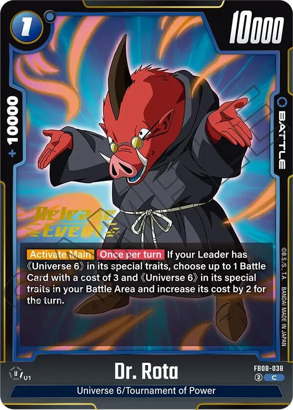 Image for Dr. Rota (FB08-038) - Dragon Ball Super: Fusion World