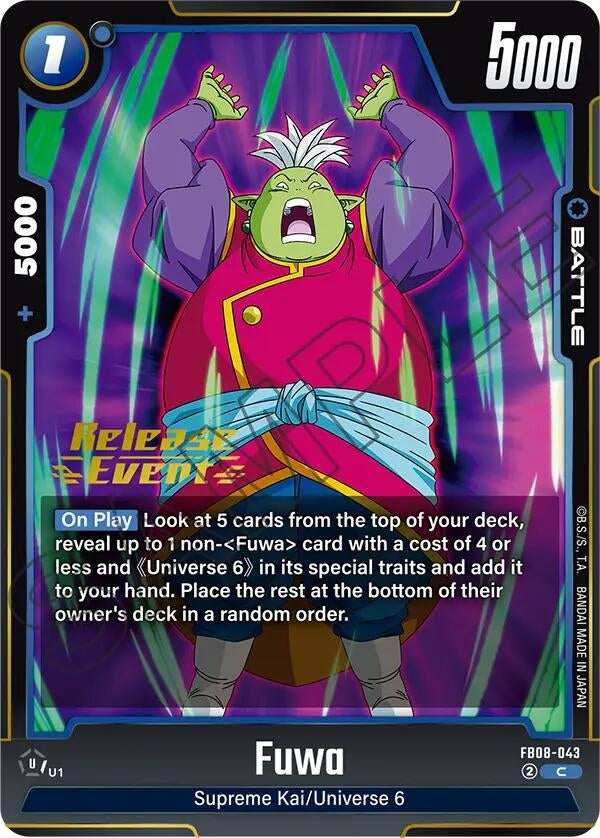 Image for Fuwa (FB08-043) - Dragon Ball Super: Fusion World