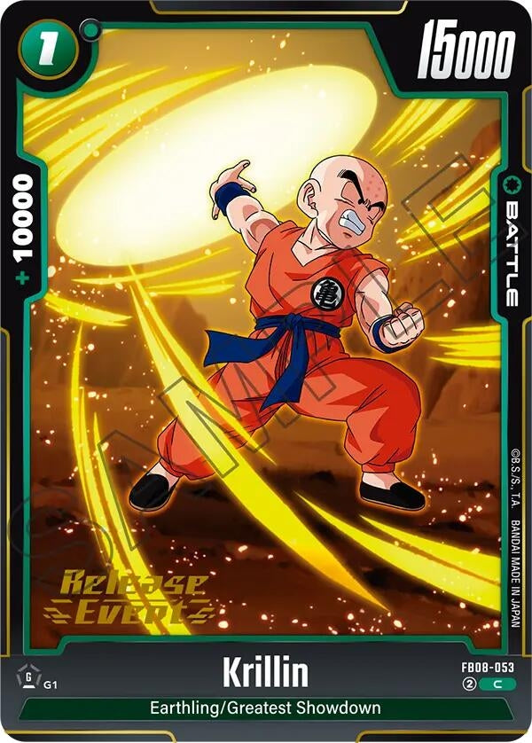 Image for Krillin - FB08-053 (FB08-053) - Dragon Ball Super: Fusion World