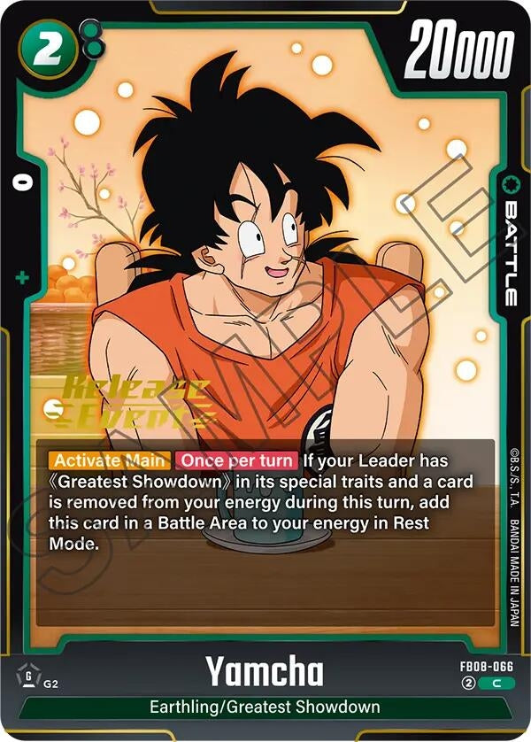 Image for Yamcha (FB08-066) - Dragon Ball Super: Fusion World