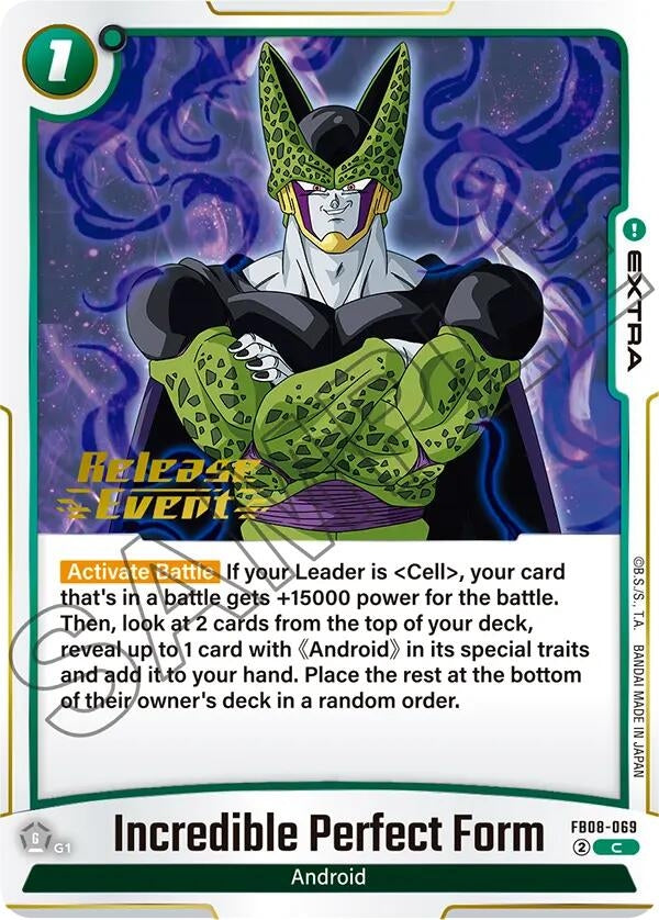 Image for Incredible Perfect Form (FB08-069) - Dragon Ball Super: Fusion World