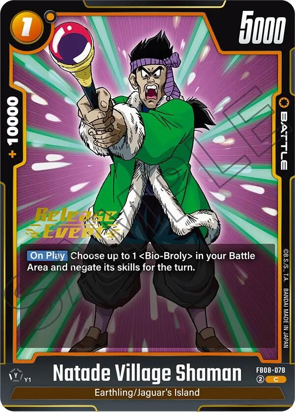Image for Natade Village Shaman (FB08-078) - Dragon Ball Super: Fusion World