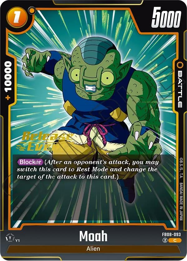 Image for Moah (FB08-093) - Dragon Ball Super: Fusion World