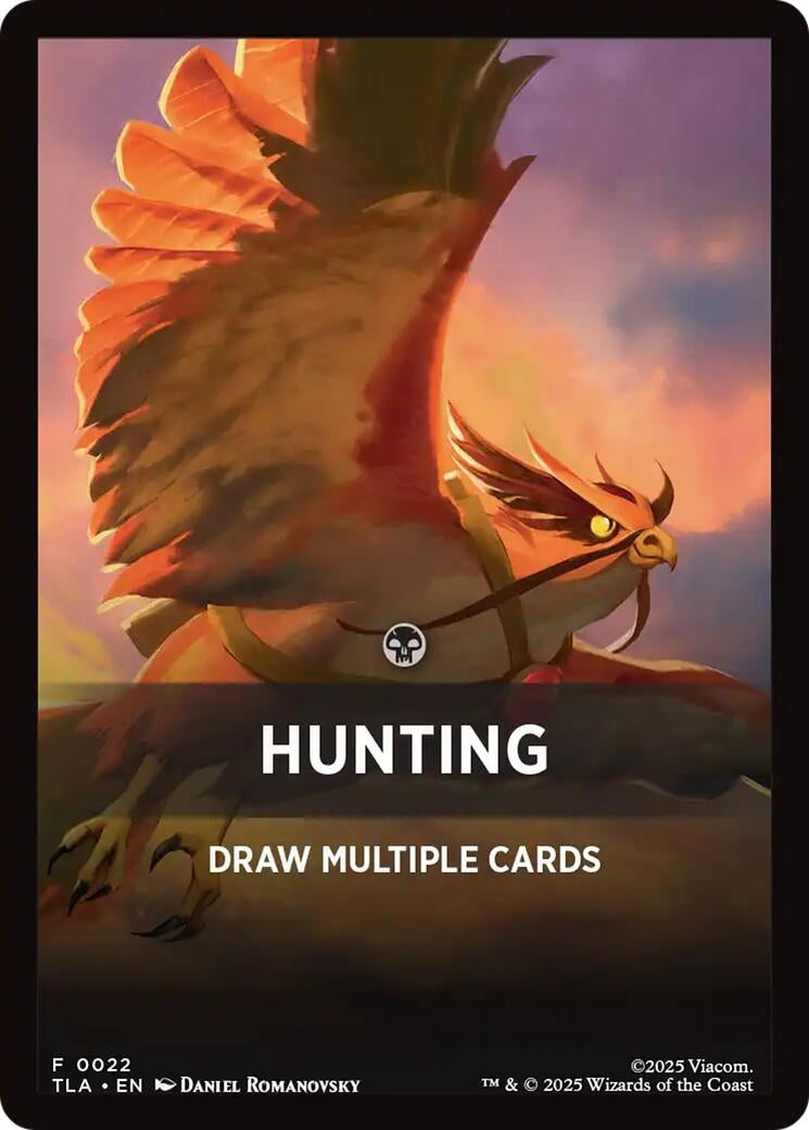 Image for Hunting Theme Card (22) (Avatar: The Last Airbender) - Magic: The Gathering