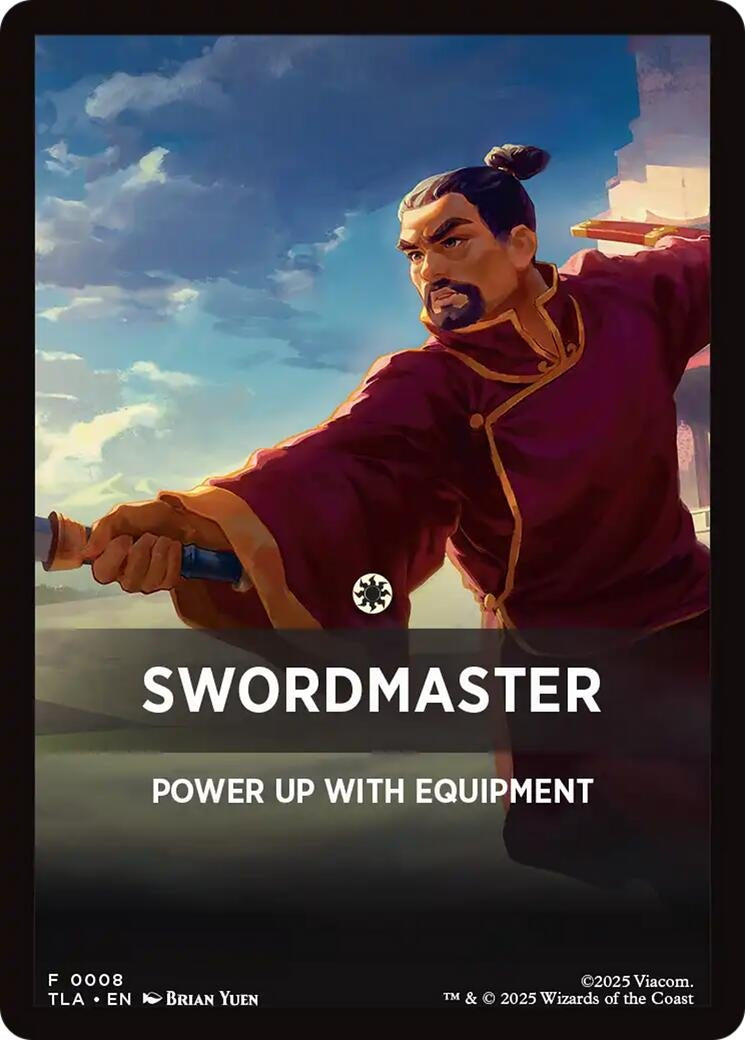 Image for Swordmaster Theme Card (8) - Magic: The Gathering