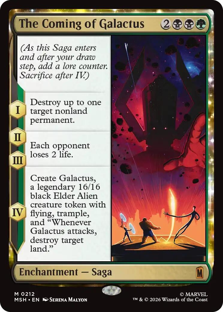 Image for The Coming of Galactus (212) - Magic: The Gathering