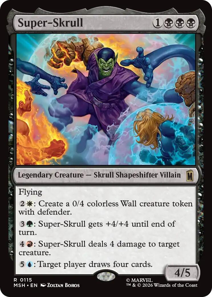 Image for Super-Skrull (115) - Magic: The Gathering