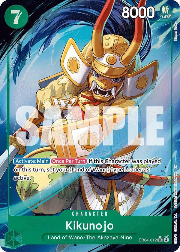Image for Kikunojo - EB04-012 (Alternate Art) (EB04-012) - One Piece Card Game