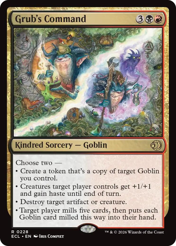 Image for Grub's Command (228) - Magic: The Gathering