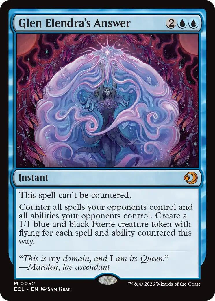 Image for Glen Elendra's Answer (52) - Magic: The Gathering