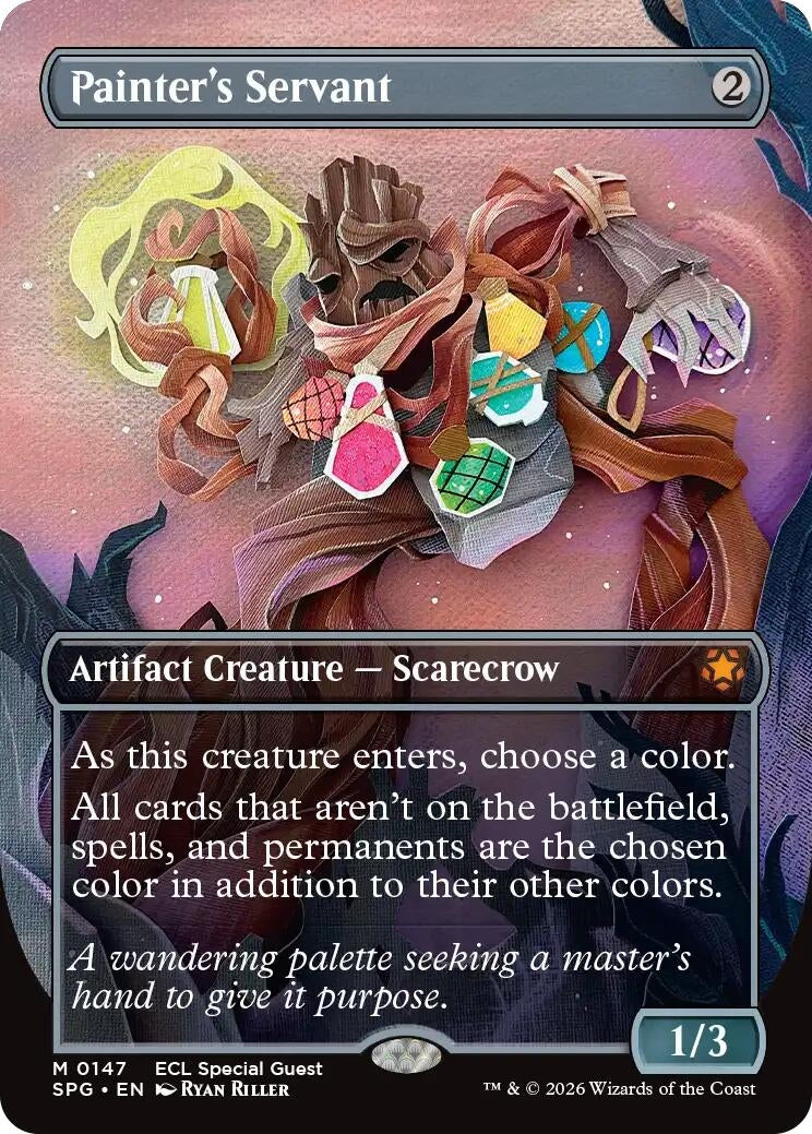 Image for Painter's Servant (Borderless) (147) - Magic: The Gathering
