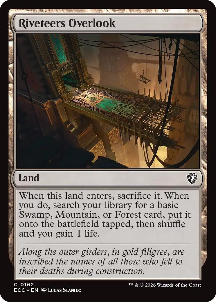 Image for Riveteers Overlook (162) - Magic: The Gathering