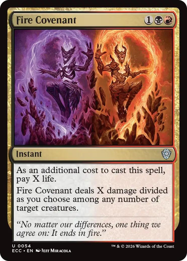 Image for Fire Covenant (54) - Magic: The Gathering