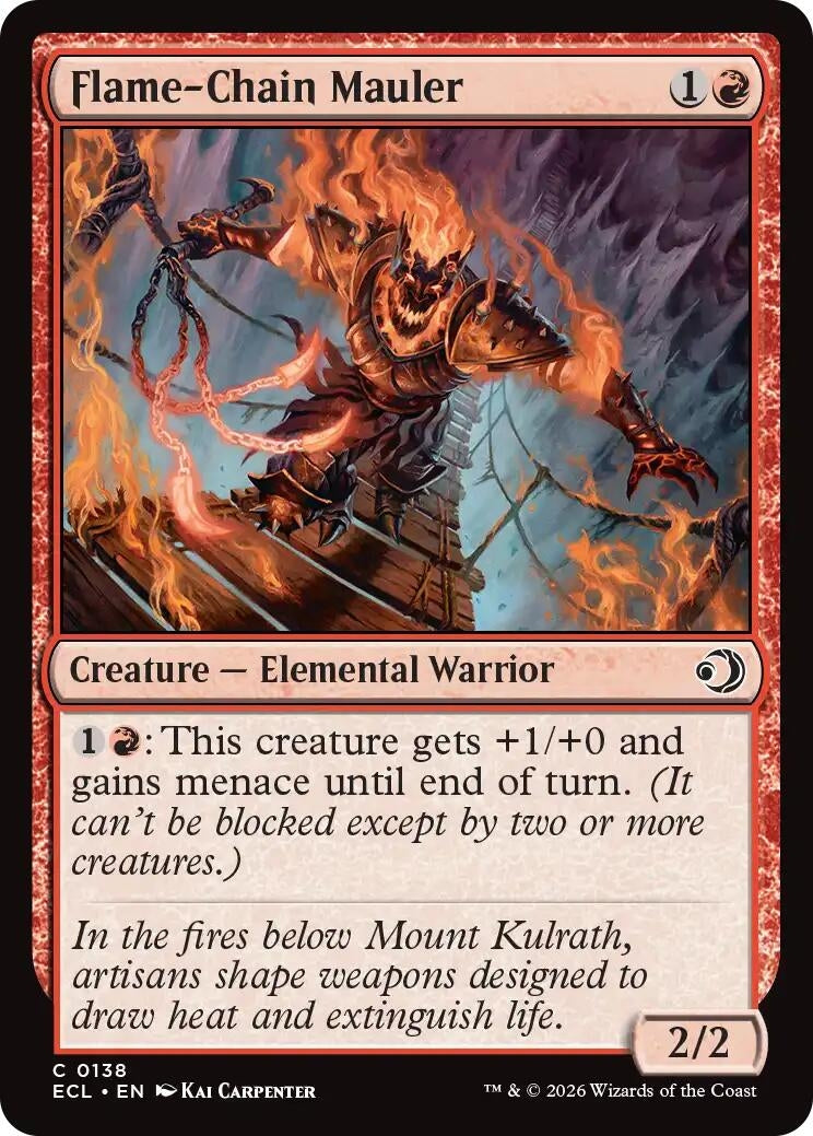 Image for Flame-Chain Mauler - Magic: The Gathering