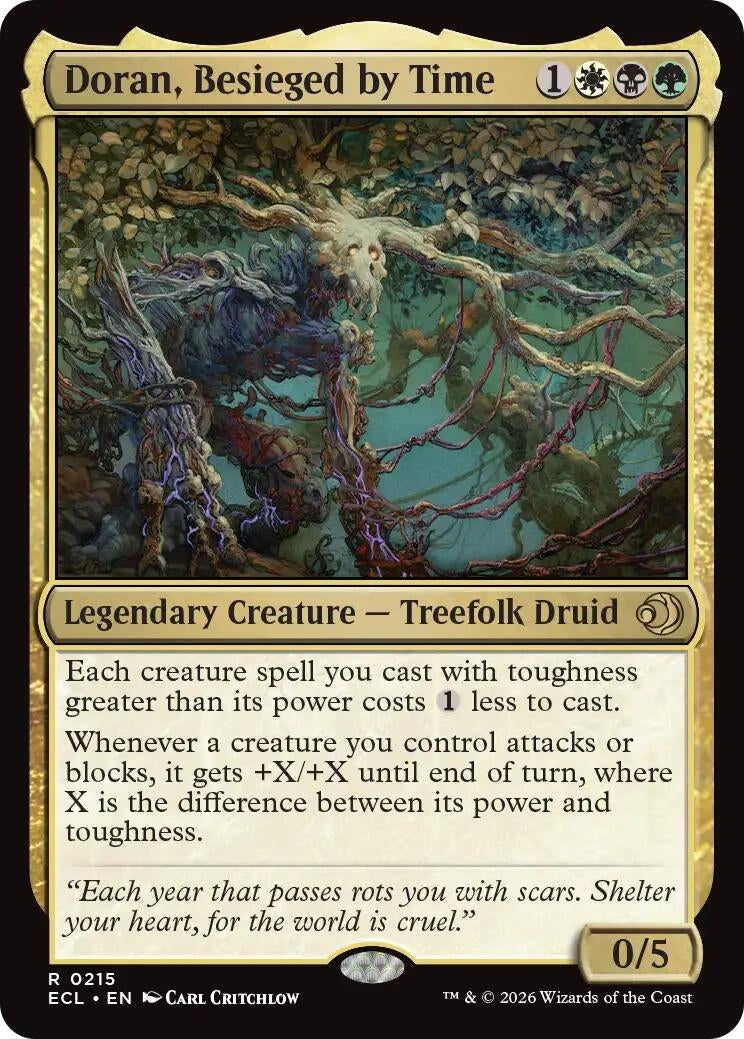 Image for Doran, Besieged by Time (215) - Magic: The Gathering