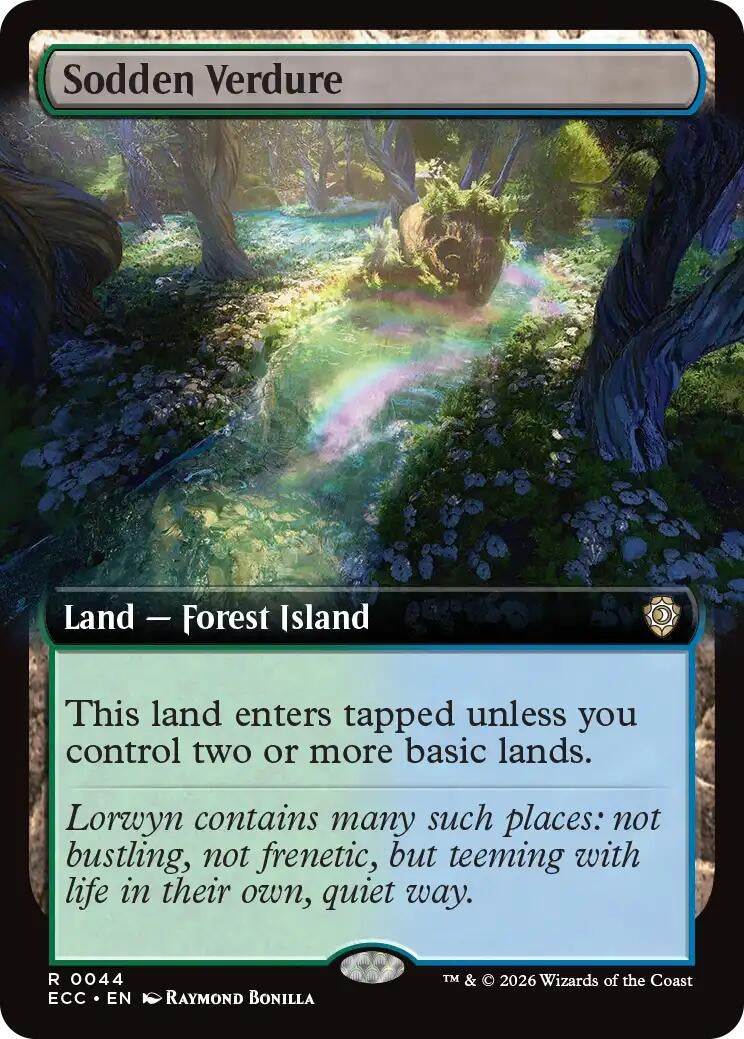 Image for Sodden Verdure (Extended Art) (44) - Magic: The Gathering