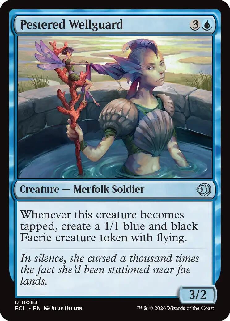 Image for Pestered Wellguard (63) - Magic: The Gathering