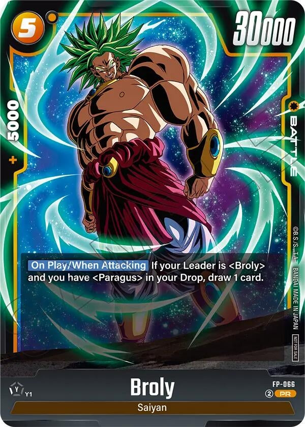 Image for Broly (Tournament Pack 09) (FP-066) - Dragon Ball Super: Fusion World