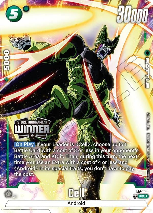 Image for Cell (Tournament Pack -Winner- 09) (FP-065) - Dragon Ball Super: Fusion World