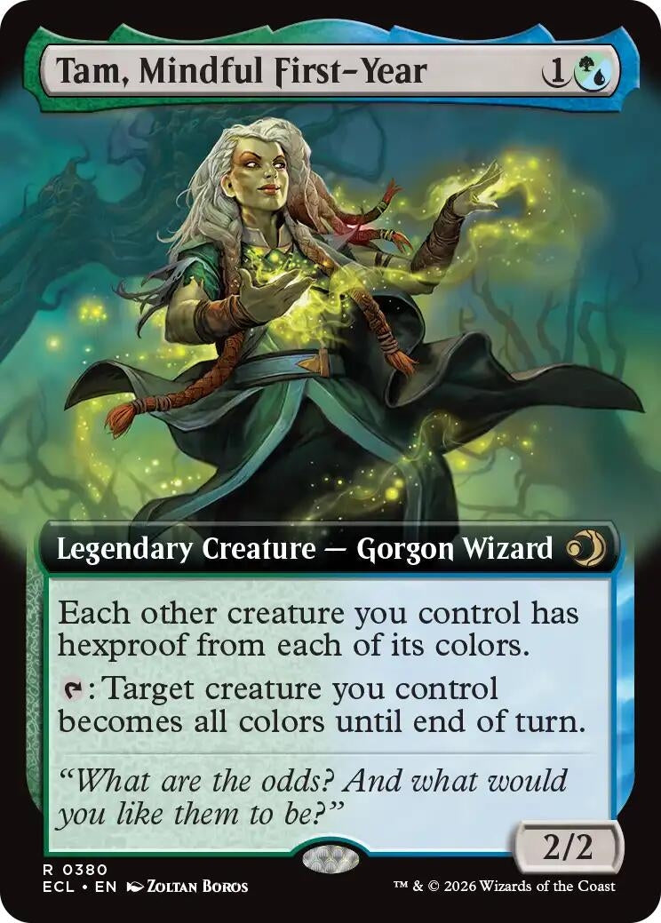 Image for Tam, Mindful First-Year (Extended Art) (380) - Magic: The Gathering