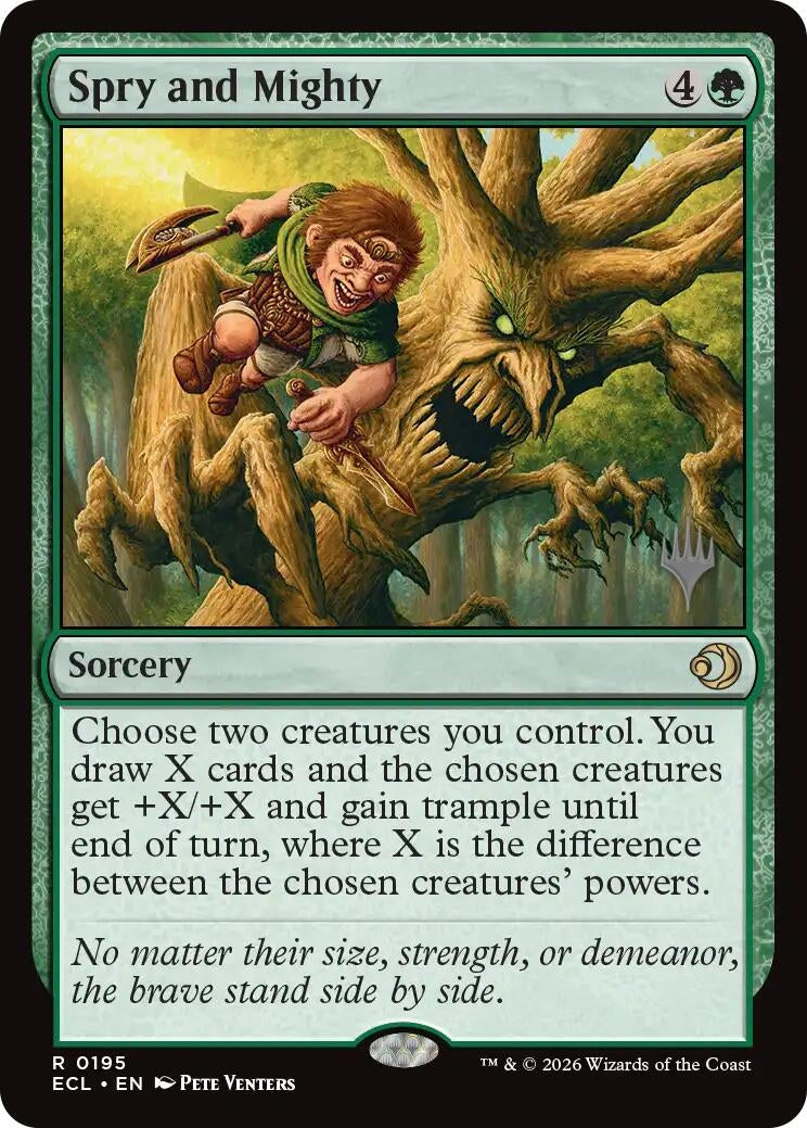 Image for Spry and Mighty (195) - Magic: The Gathering