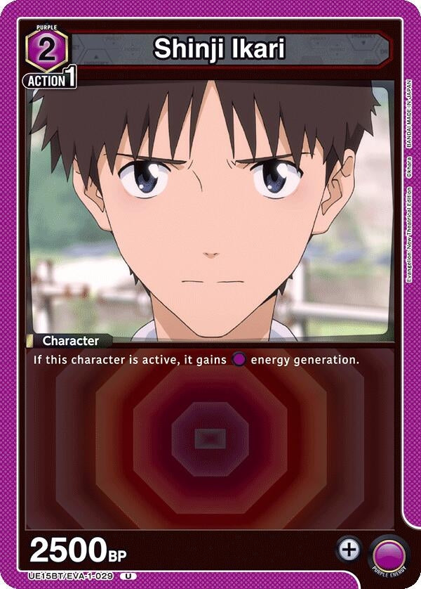 Image for Shinji Ikari (029) (UE15BT/EVA-1-029) - Union Arena