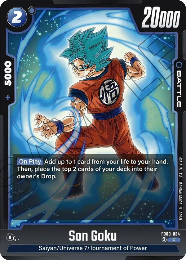 Image for Son Goku - FB09-034 (FB09-034) (Dual Evolution) - Dragon Ball Super: Fusion World