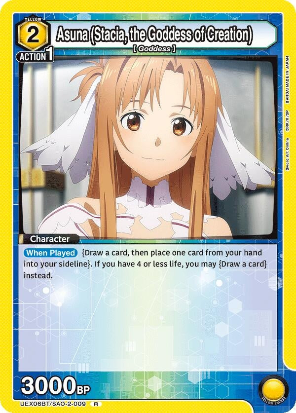Image for Asuna (Stacia, the Goddess of Creation) (UEX06BT/SAO-2-009) - Union Arena