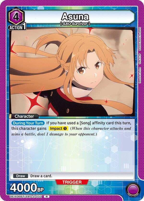 Image for Asuna (033) (UEX06BT/SAO-2-033) - Union Arena