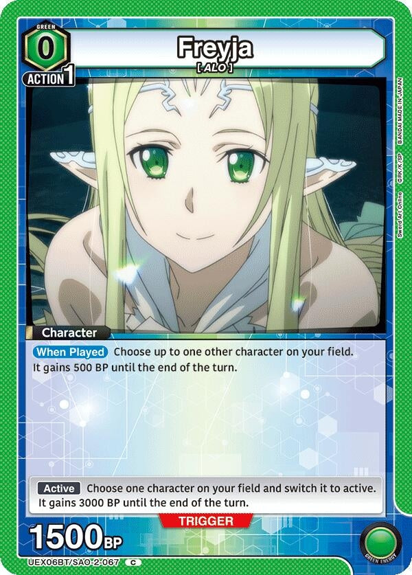 Image for Freyja (UEX06BT/SAO-2-067) - Union Arena