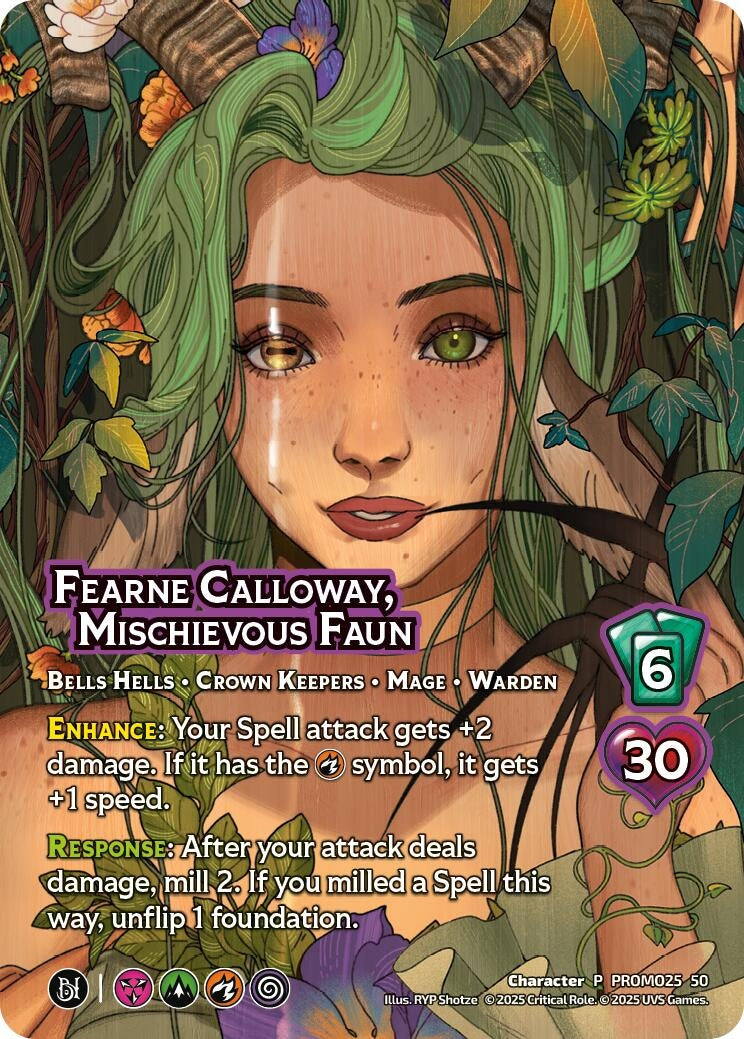 Image for Fearne Calloway, Mischievous Faun (PROMO25 50) - UniVersus