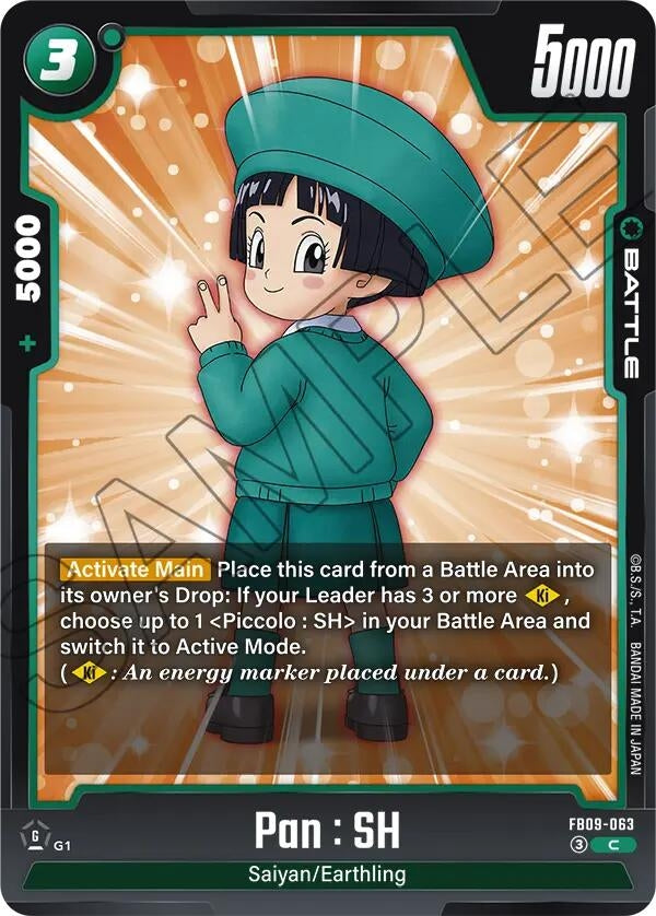 Image for Pan : SH - FB09-063 (FB09-063) (Dual Evolution) - Dragon Ball Super: Fusion World