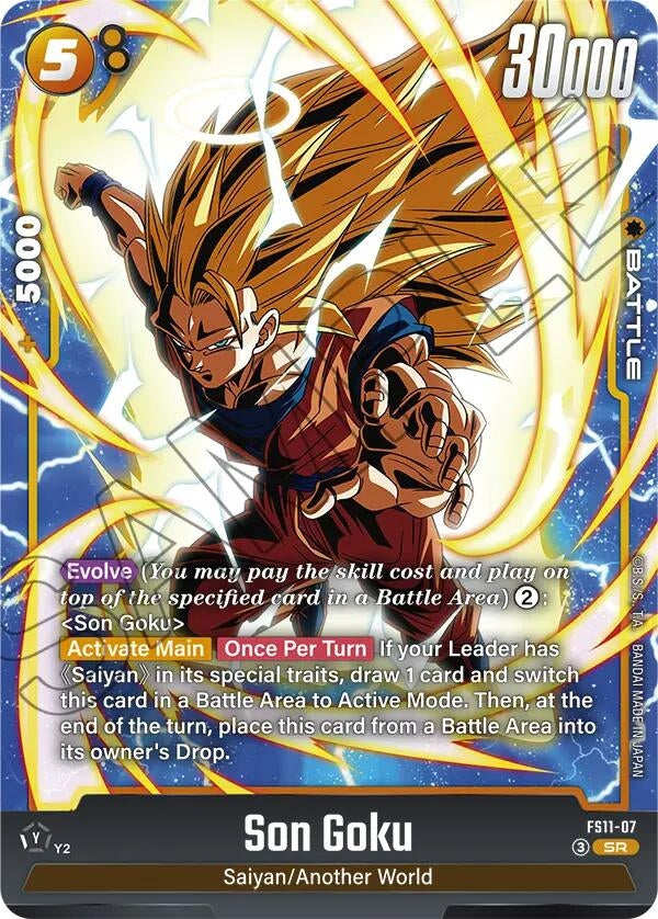 Image for Son Goku - FS11-07 (FS11-07) (Starter Deck EX: The Phase of Evolution) - Dragon Ball Super: Fusion World
