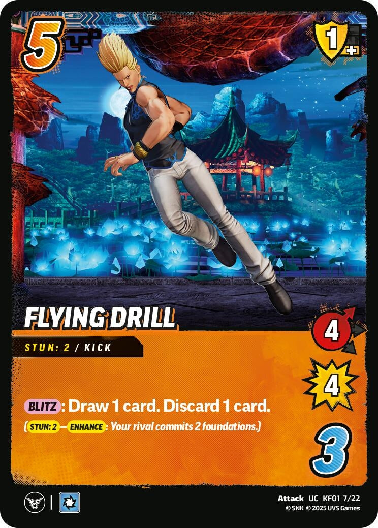 Image for Flying Drill (KF01 7/22) (Challenger Series: The King of Fighters XV) - UniVersus