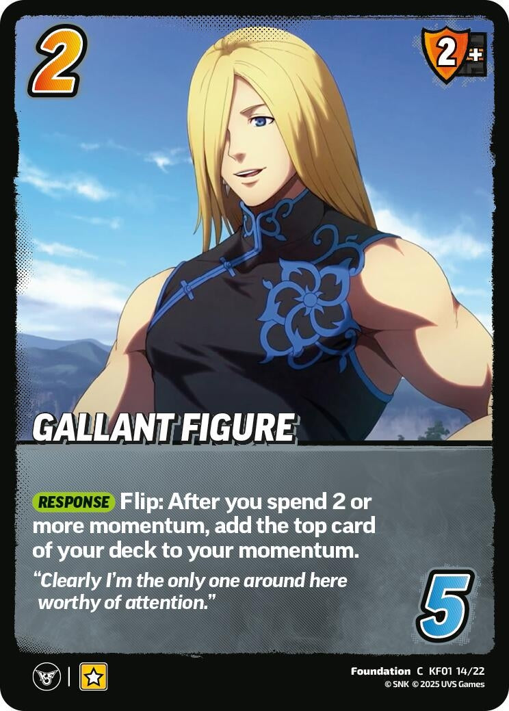 Image for Gallant Figure (KF01 14/22) (Challenger Series: The King of Fighters XV) - UniVersus